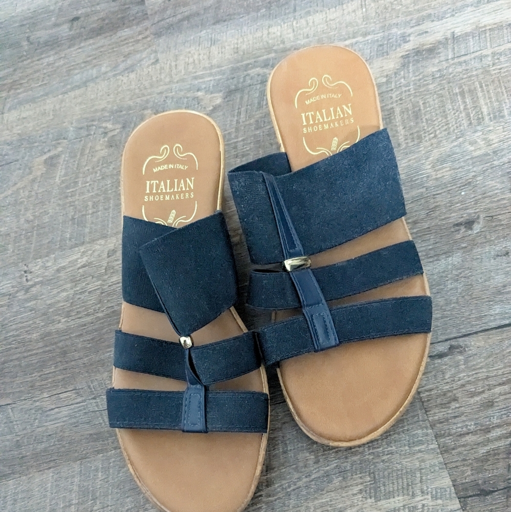 Gently used wedge sandals